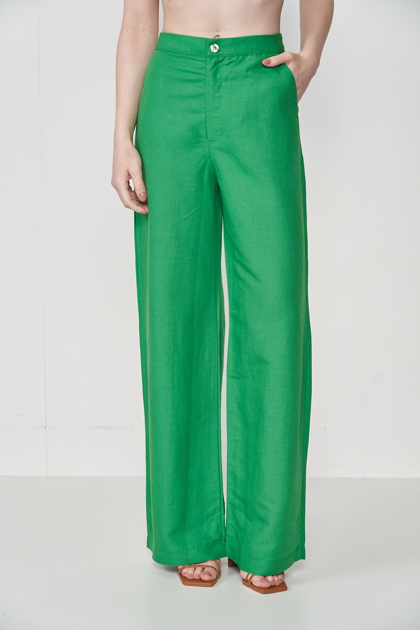 Colcci Linen Trousers