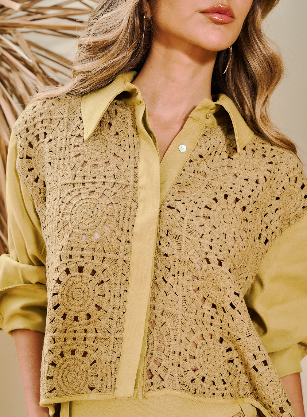 Linen shirt Open