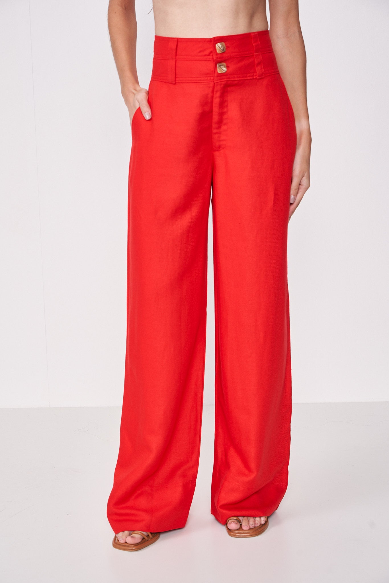 LINEN PANTS COLCCI