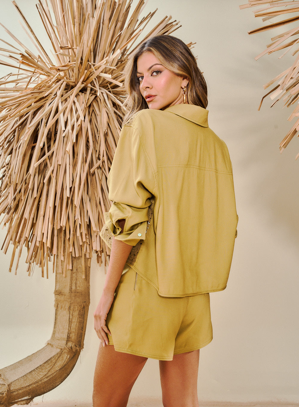 Linen shirt Open
